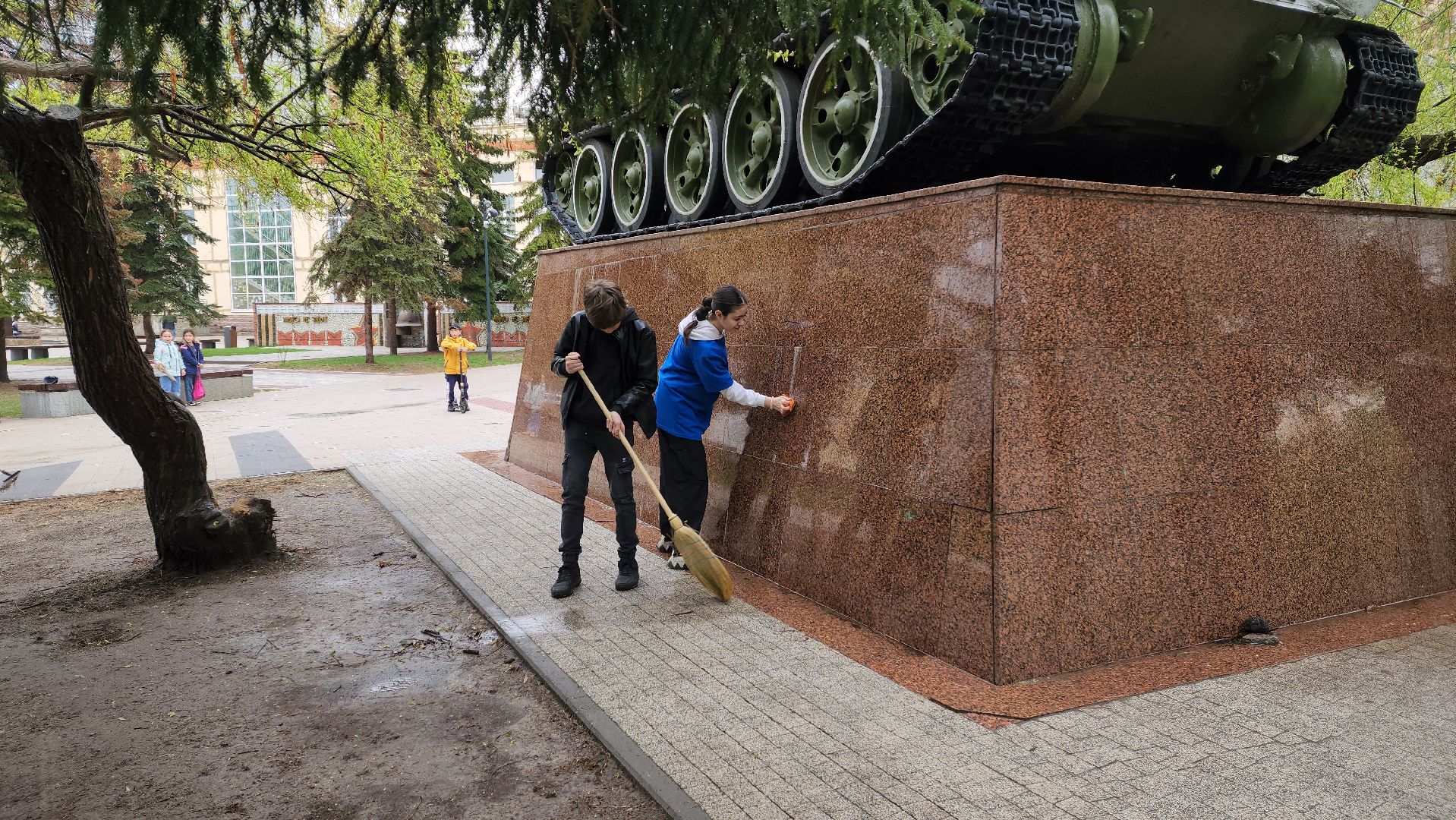 день добрых дел, общероссийский субботник, школа 1,