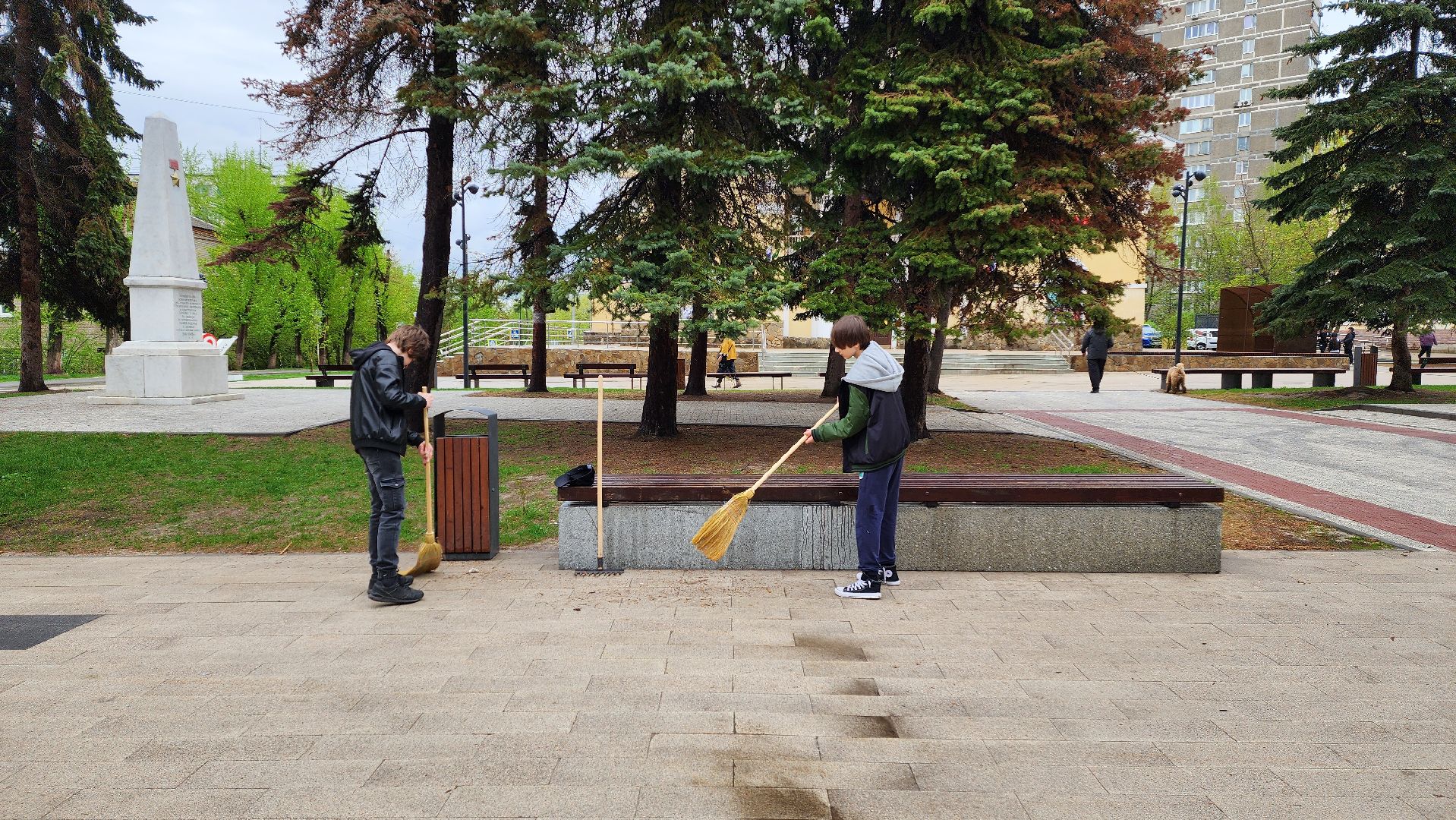 день добрых дел, общероссийский субботник, школа 1,