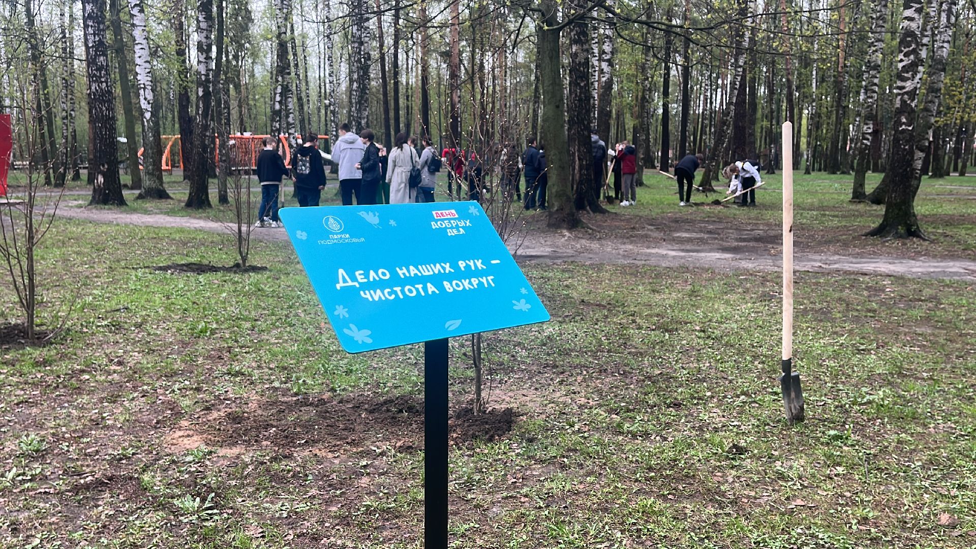 парк, парк пехорка, день добрых дел,