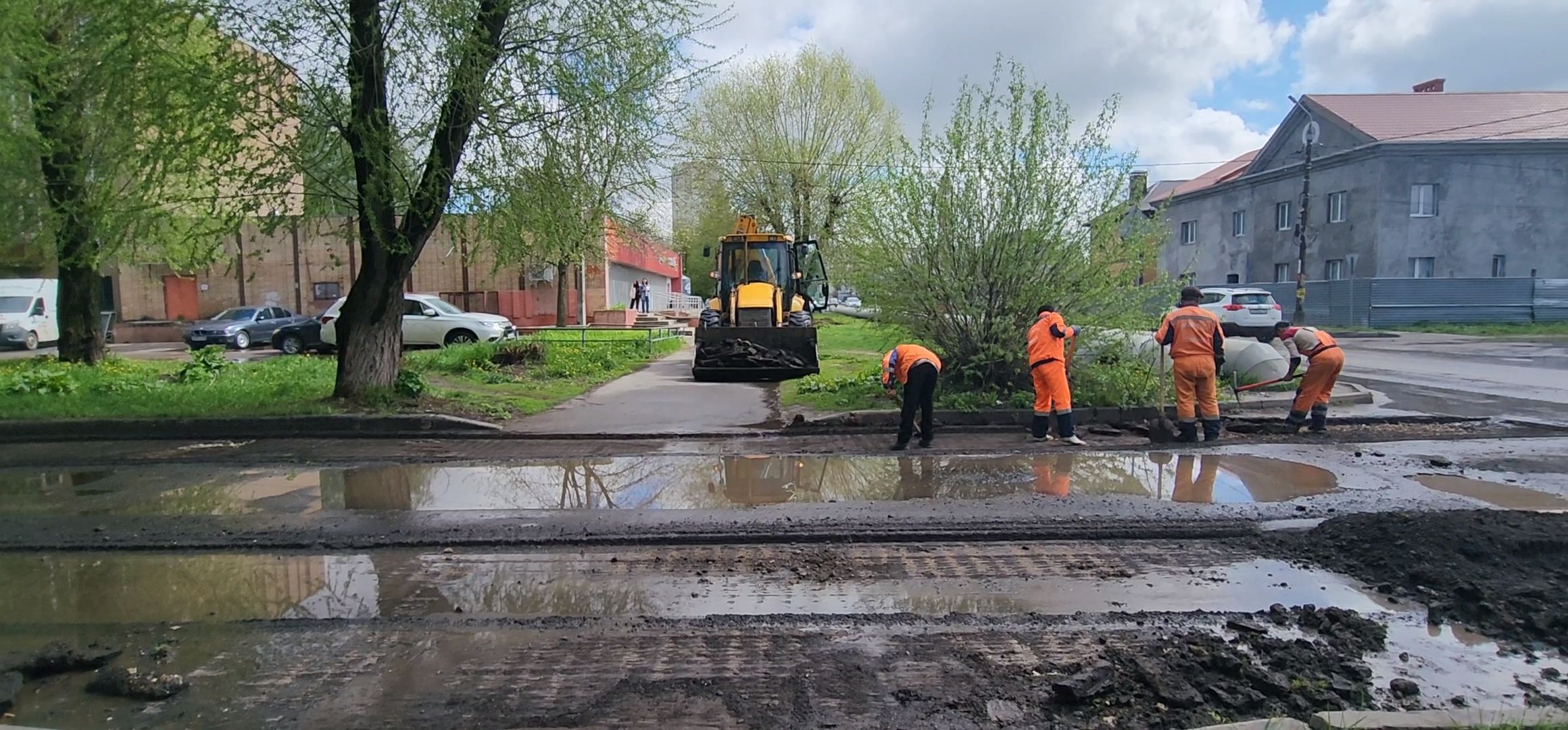 Коломна, дороги, дорожный ремонт,