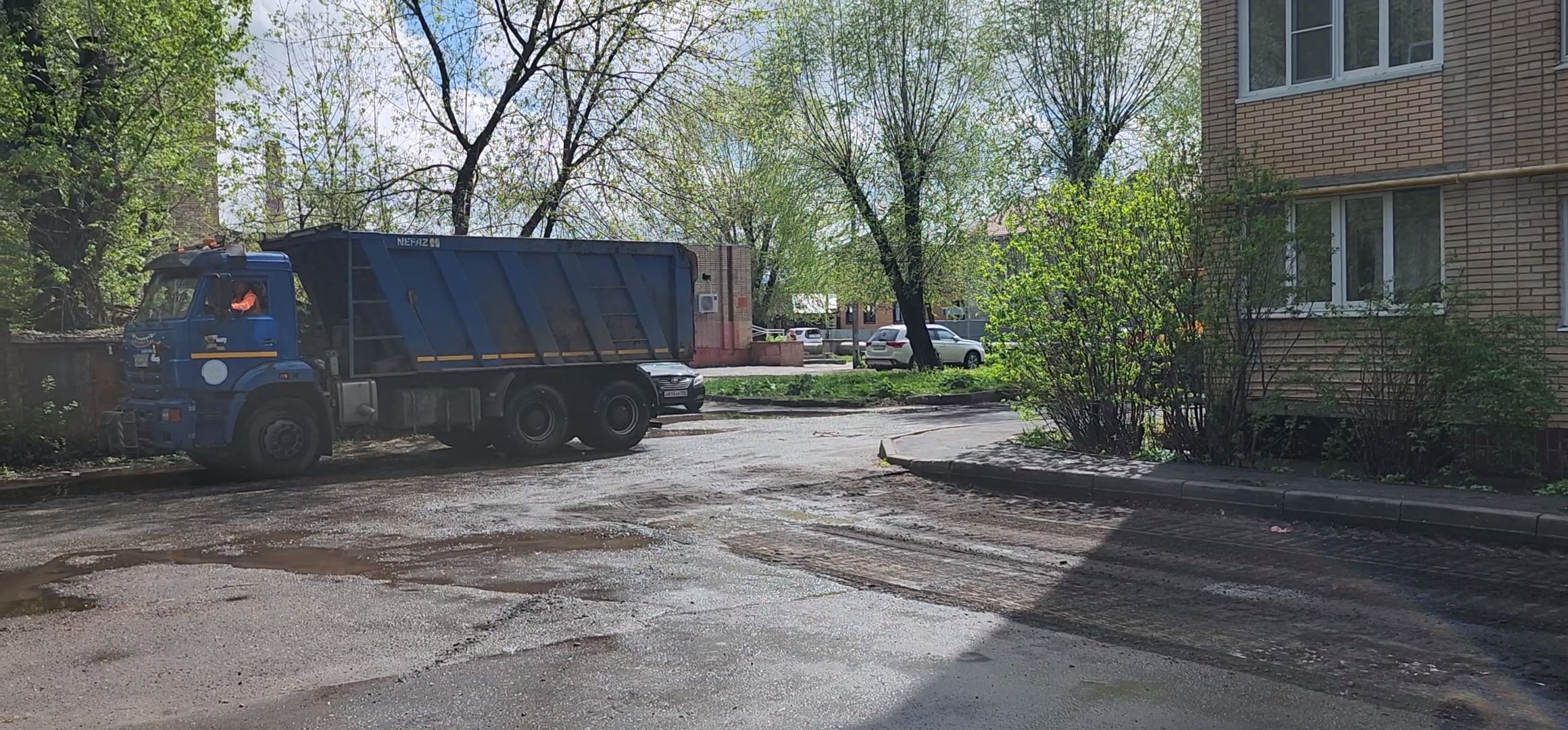 Коломна, дороги, дорожный ремонт,