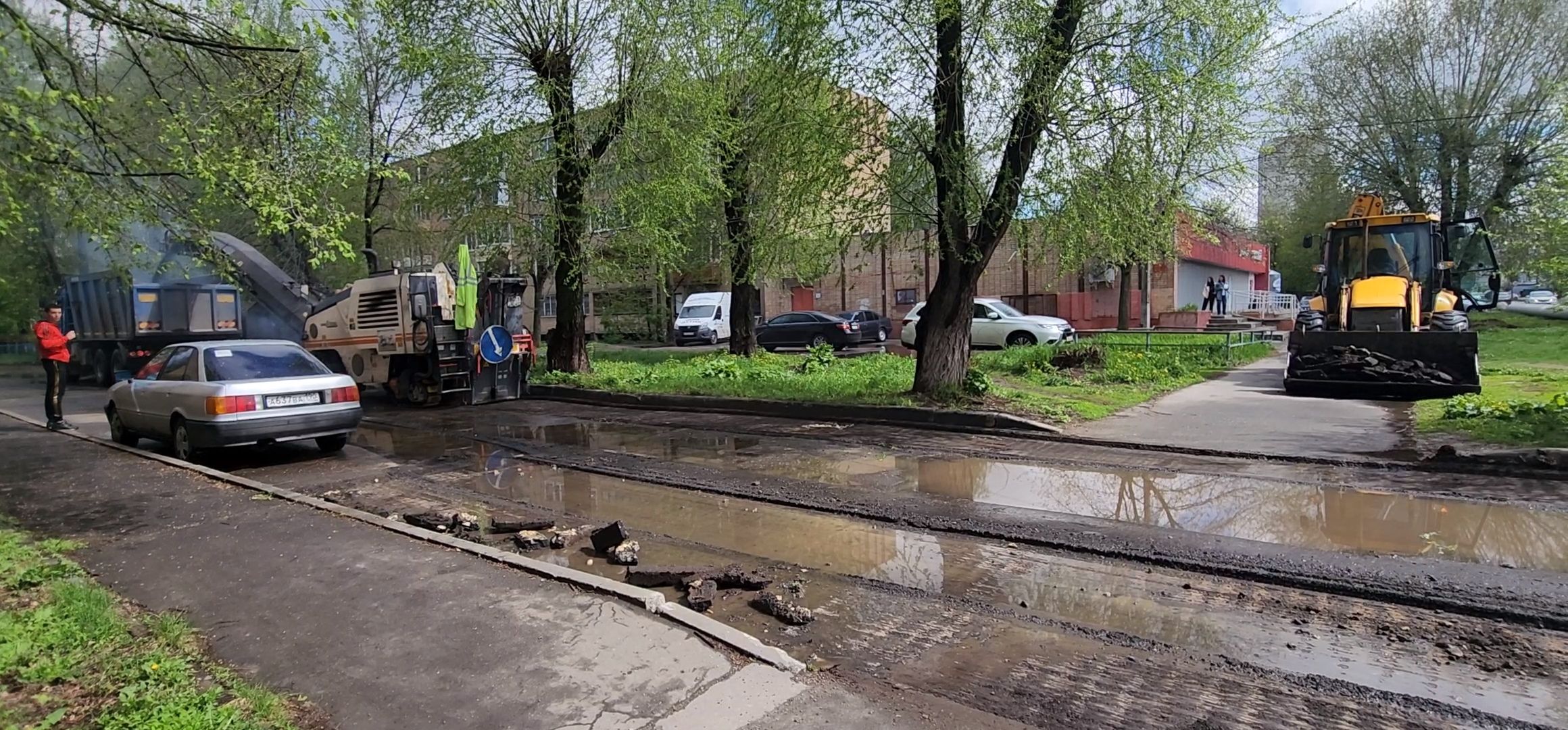 Коломна, дороги, дорожный ремонт,