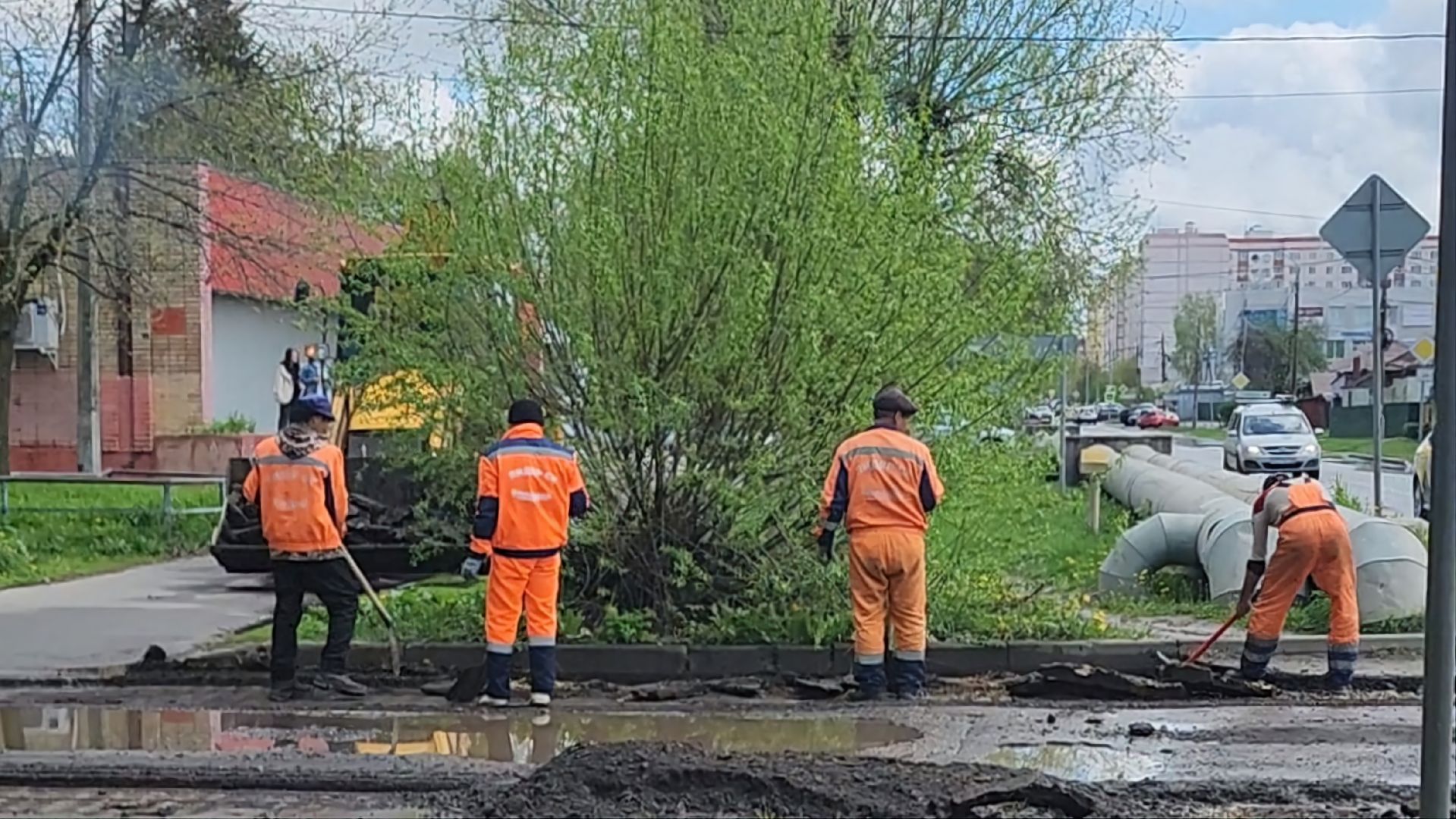 Коломна, дороги, дорожный ремонт,