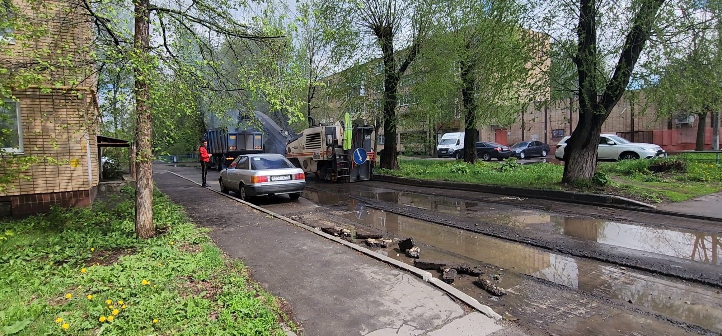 Коломна, дороги, дорожный ремонт,