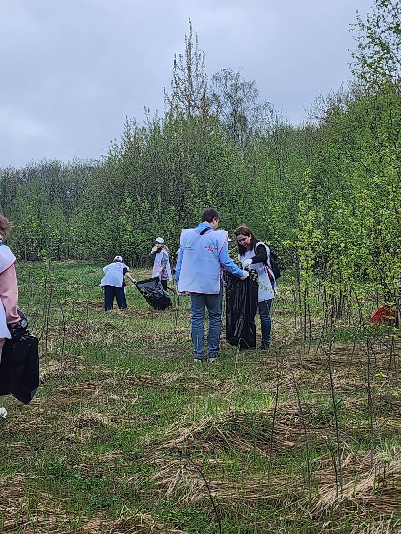 Субботник, Мытищи, Парк мира,
