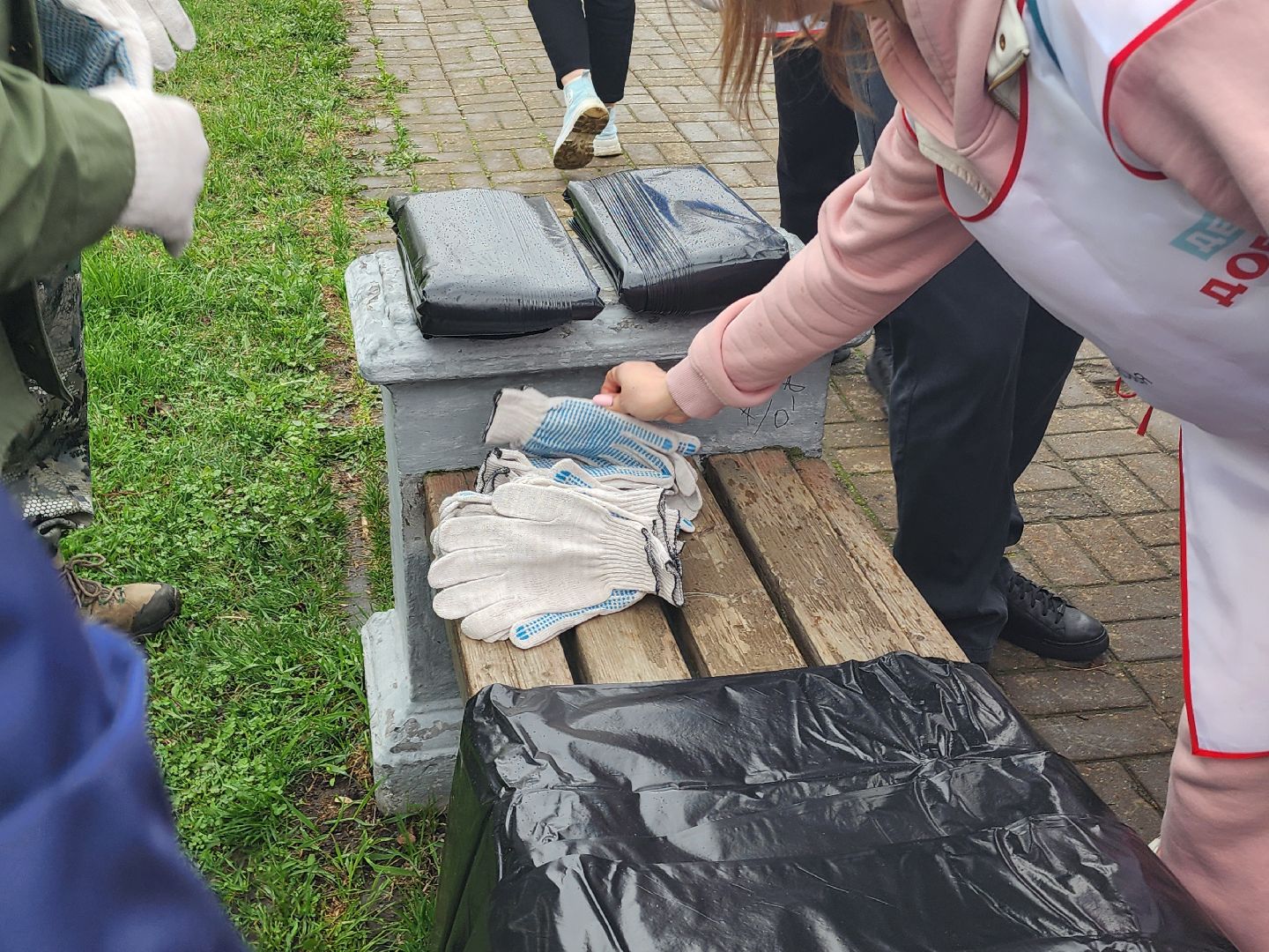 Субботник, Мытищи, Парк мира,