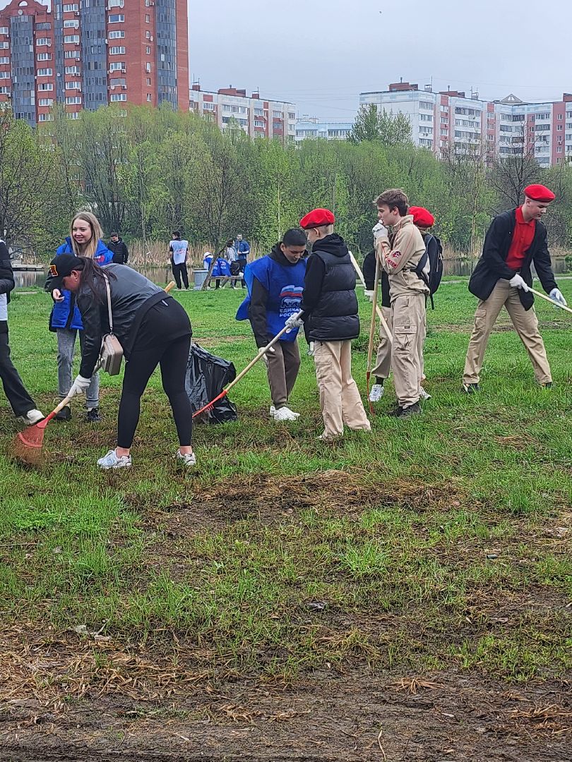 Субботник, Мытищи, Парк мира,