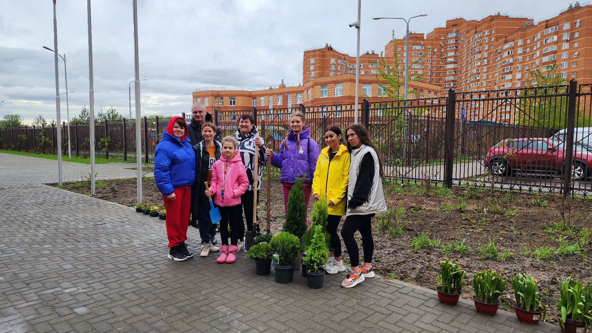 день добрый дел, общероссийский субботник, посадка деревьев,