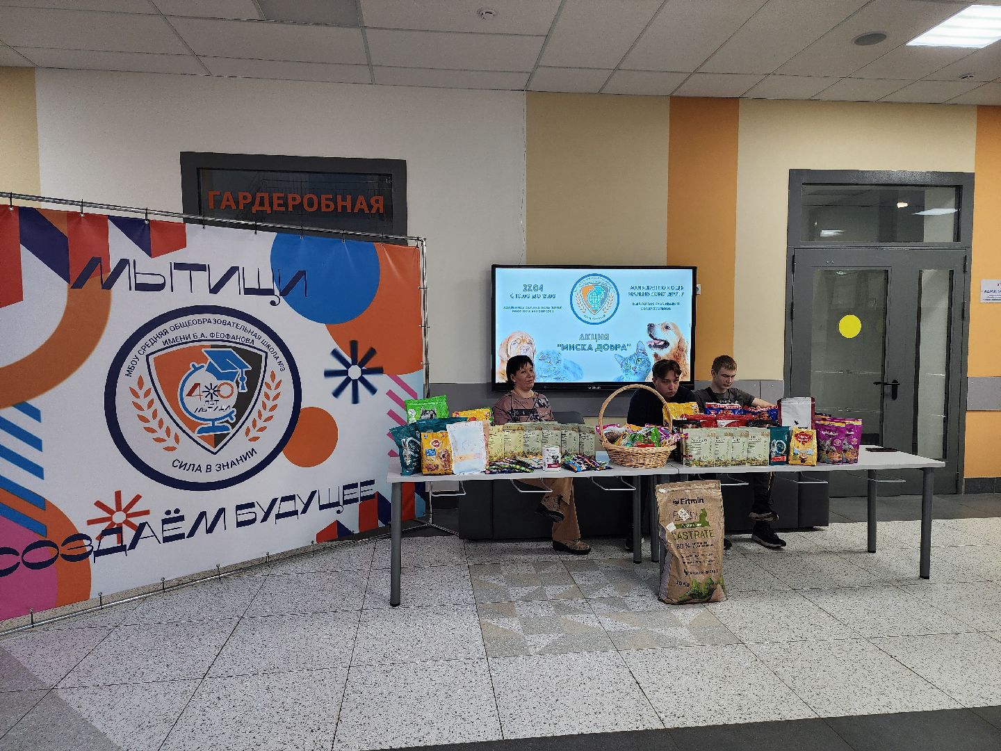 благотворительная акция, Сбор корма для животных, День добрых дел,