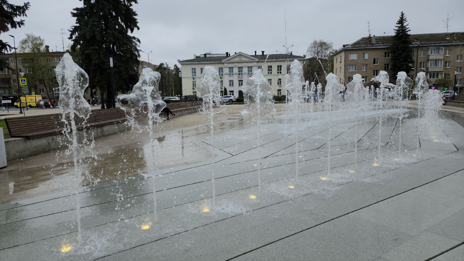 пушкино, фонтан, жители, благоустройство,