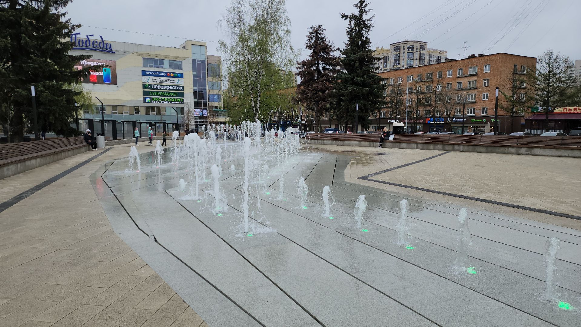 пушкино, фонтан, жители, благоустройство,