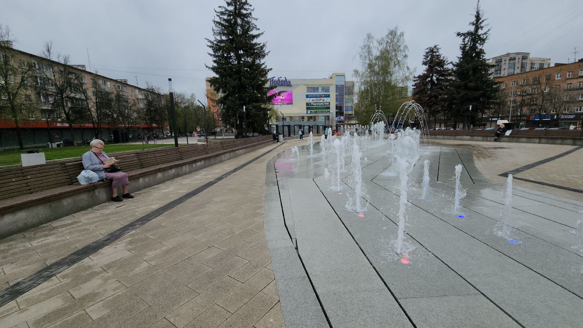 пушкино, фонтан, жители, благоустройство,