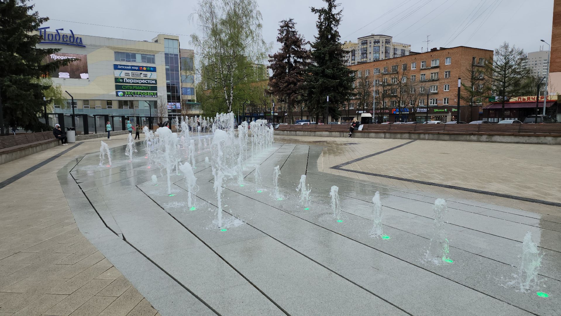 пушкино, фонтан, жители, благоустройство,