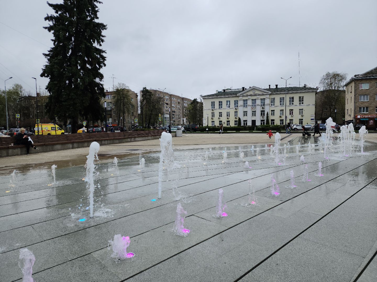 пушкино, фонтан, жители, благоустройство,