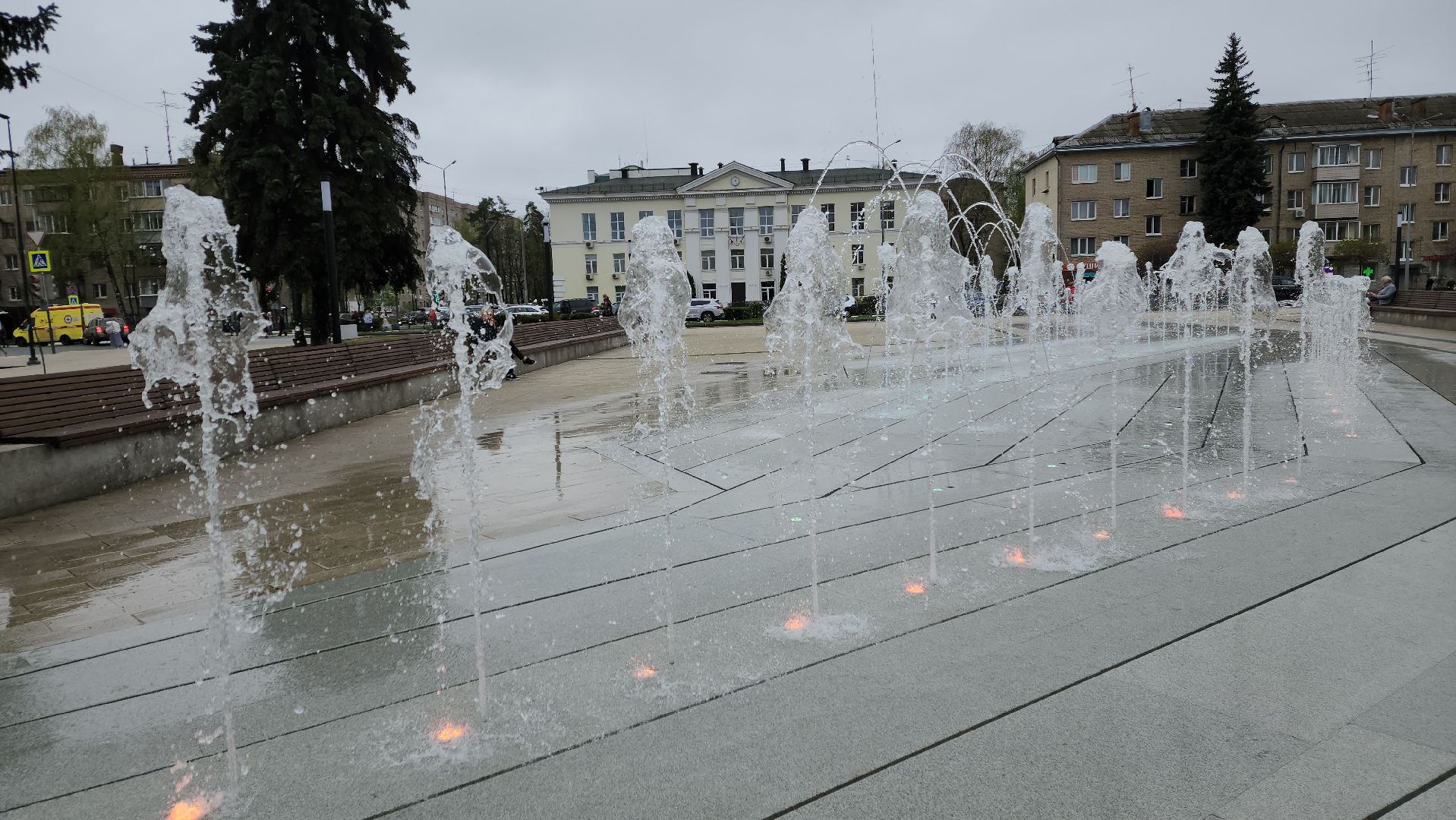 пушкино, фонтан, жители, благоустройство,