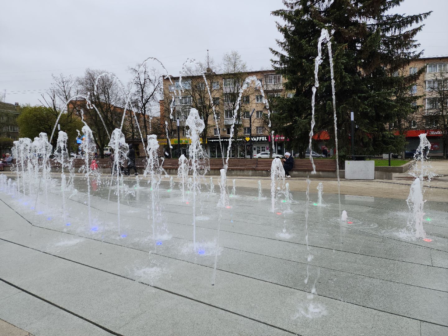 пушкино, фонтан, жители, благоустройство,