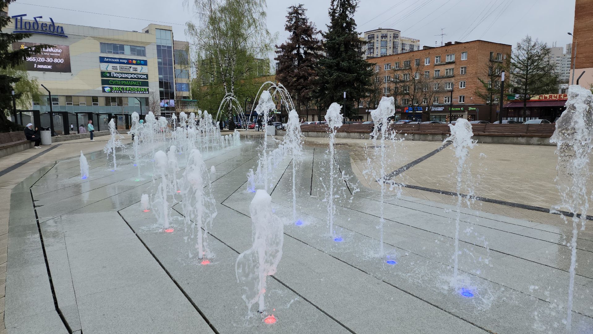 пушкино, фонтан, жители, благоустройство,