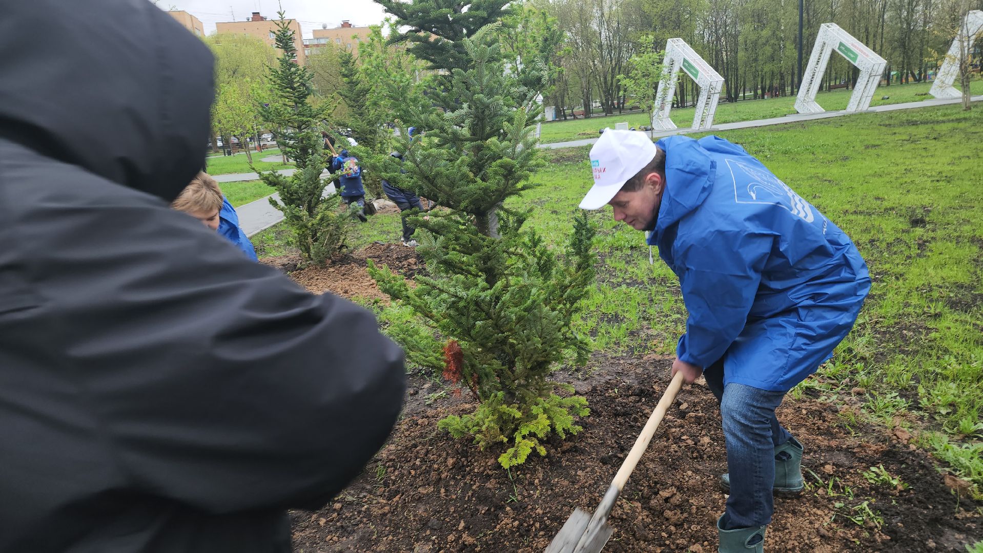 долгопрудный, субботник, день добрых дел, лес победы, общественный огород, пихты, владислав юдин,
