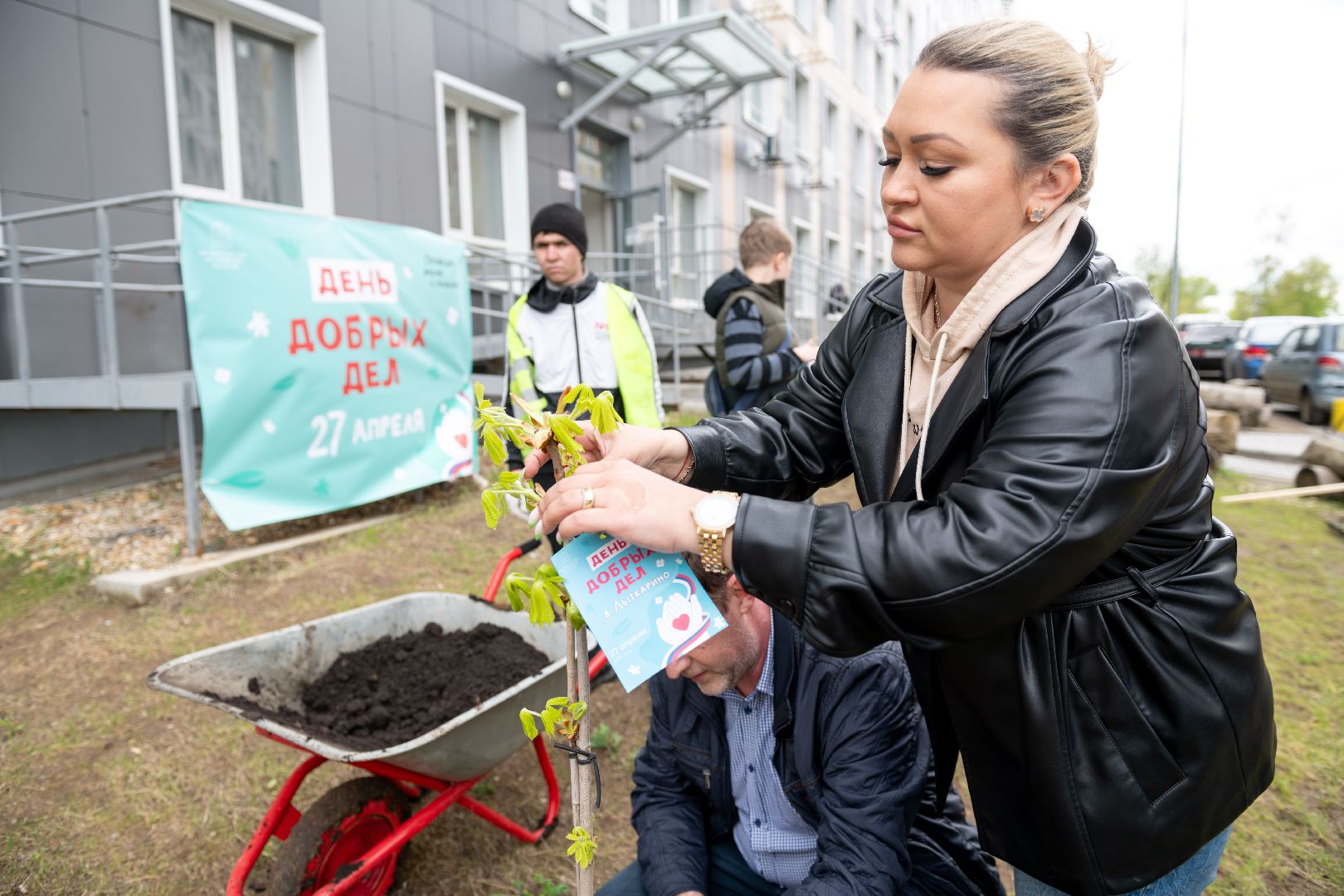 лыткарино, день добрых дел, деревья,