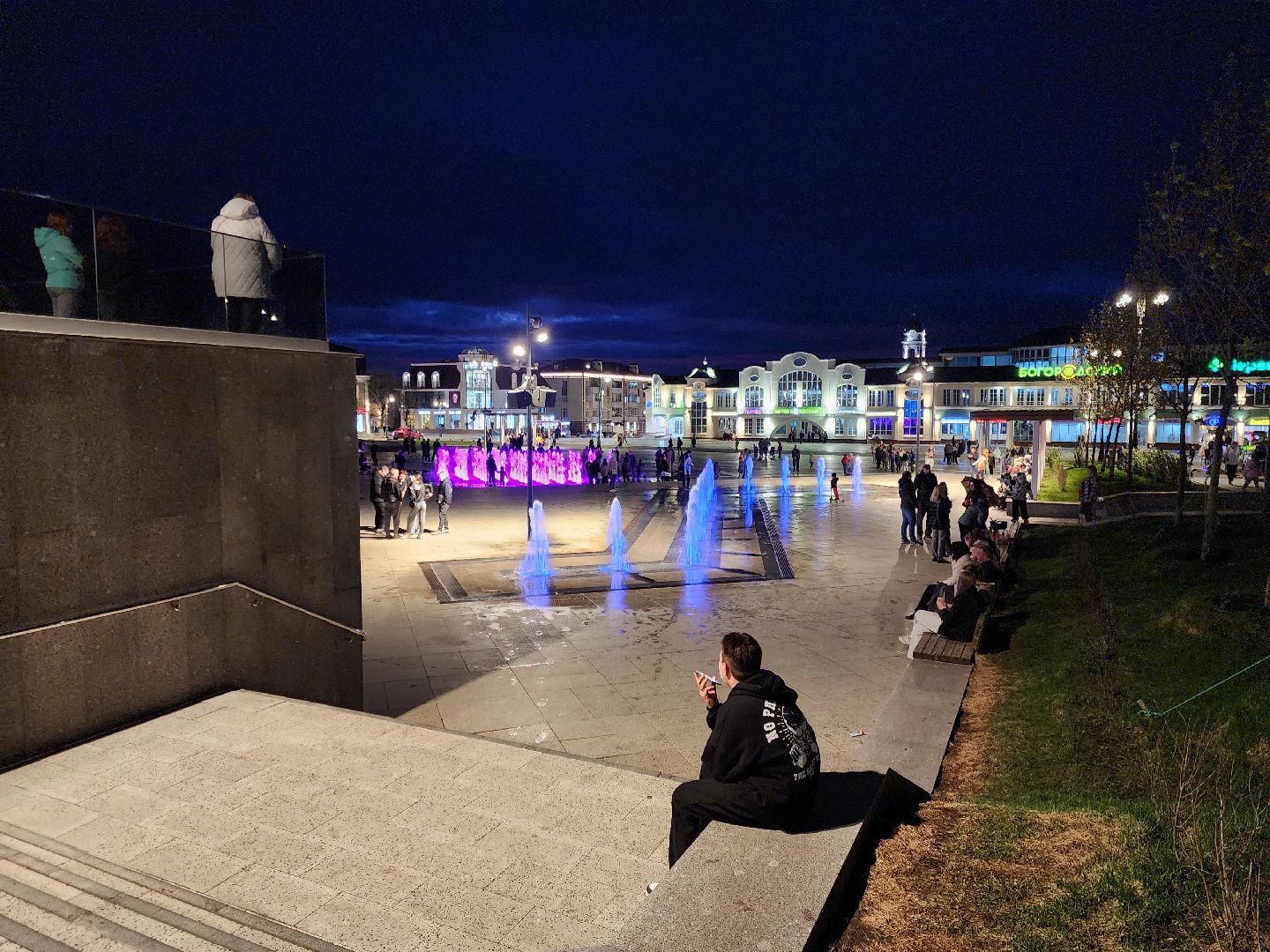 Ногинск, Фонтаны, Шоу фонтанов, Общество, Люди, Жители,