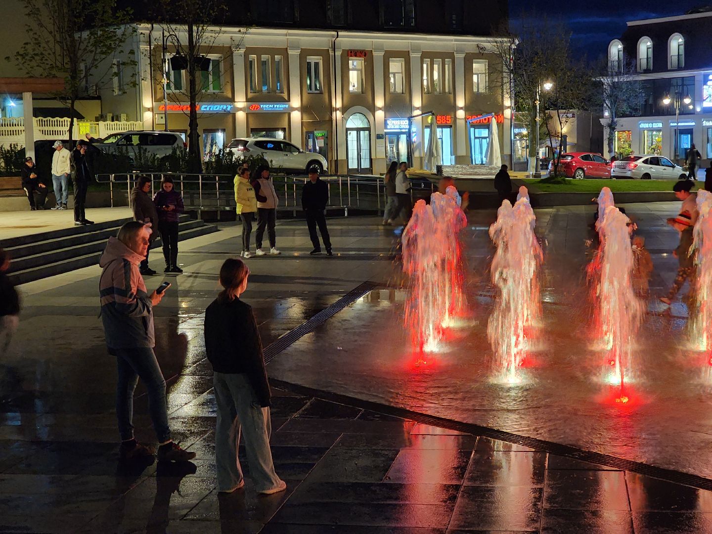 Ногинск, Фонтаны, Шоу фонтанов, Общество, Люди, Жители,