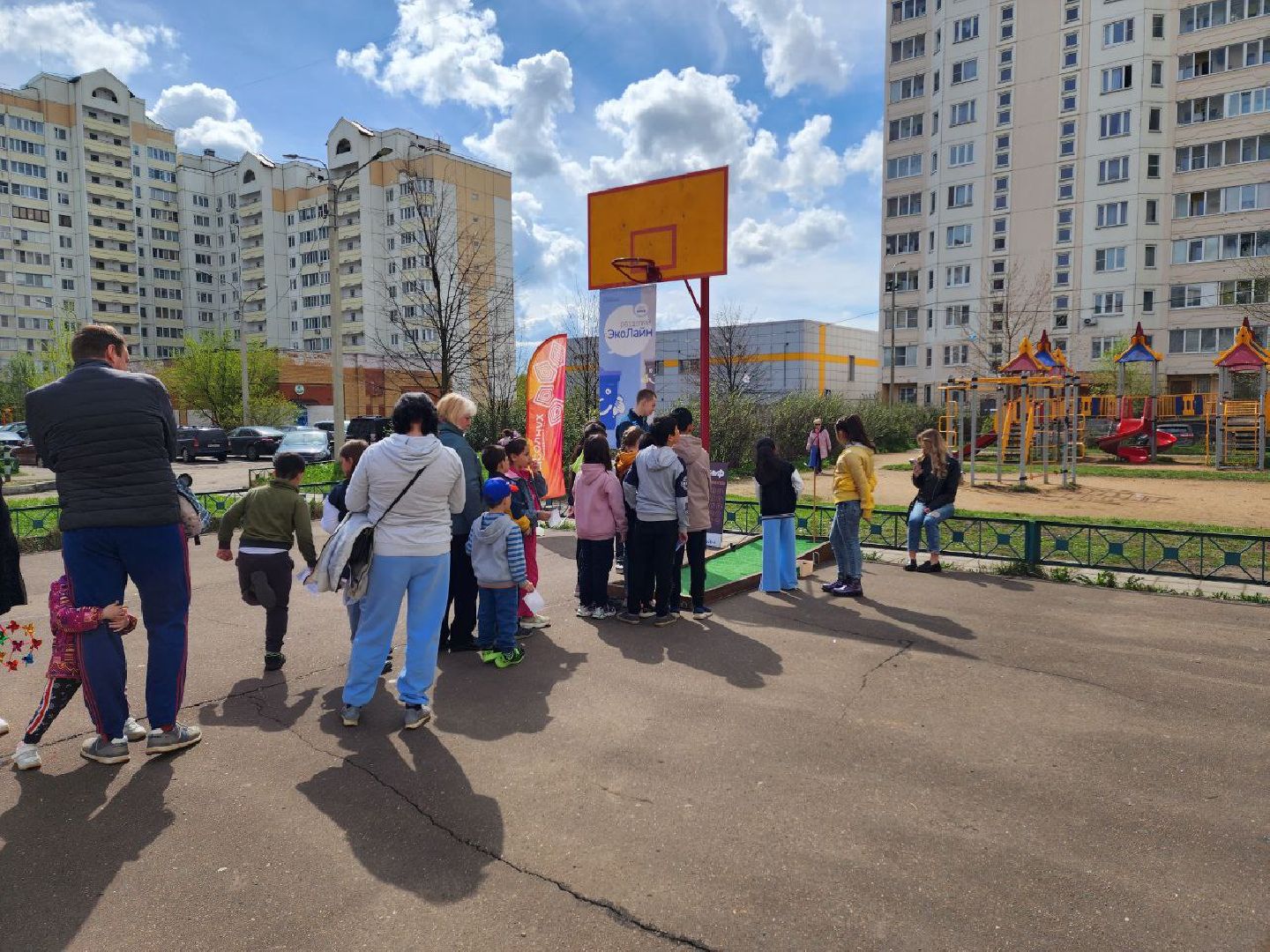 Солнечногорск, Экодвор, Акция, Жители, Игры, молодежный парламент,