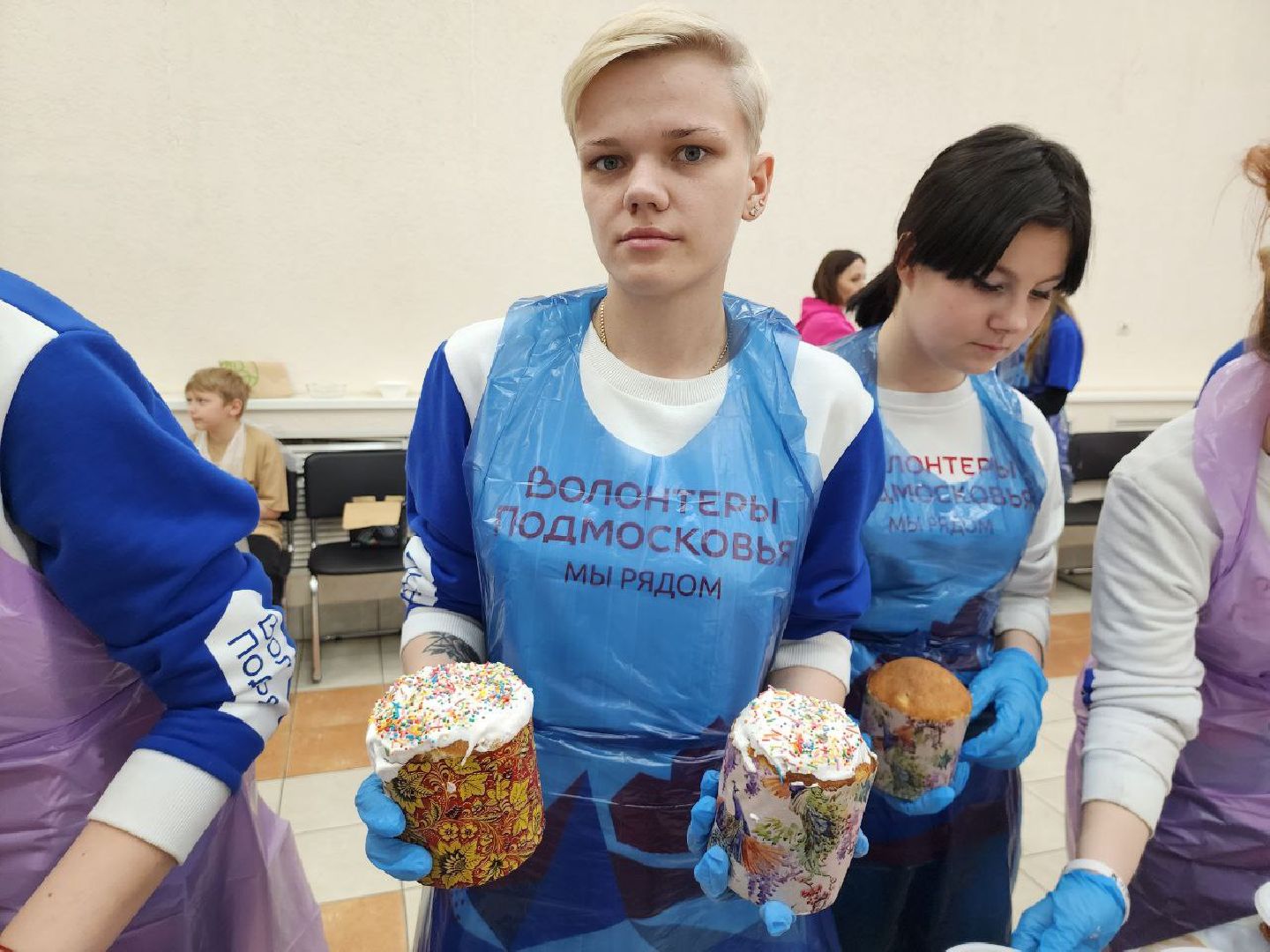 можайск, можайский городской округ, подмосковье, гумпомощь, детский дом, Светлая Пасха, православный праздник, куличи,спецоперация,