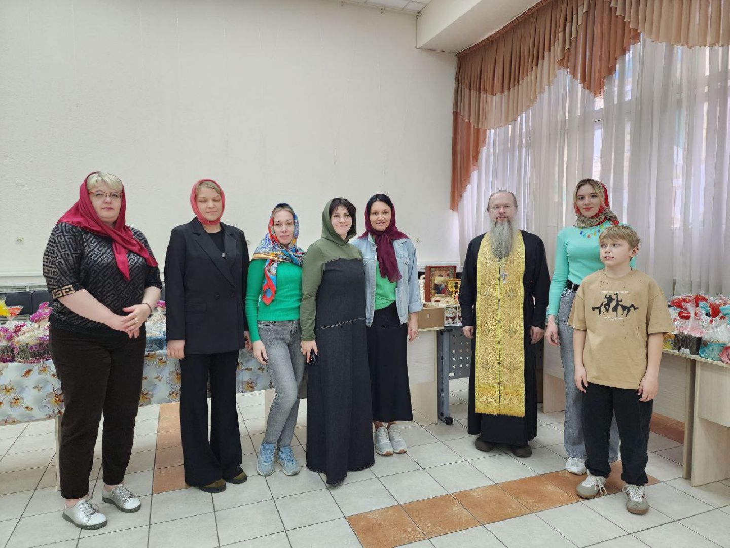 можайск, можайский городской округ, подмосковье, гумпомощь, детский дом, Светлая Пасха, православный праздник, куличи,спецоперация,