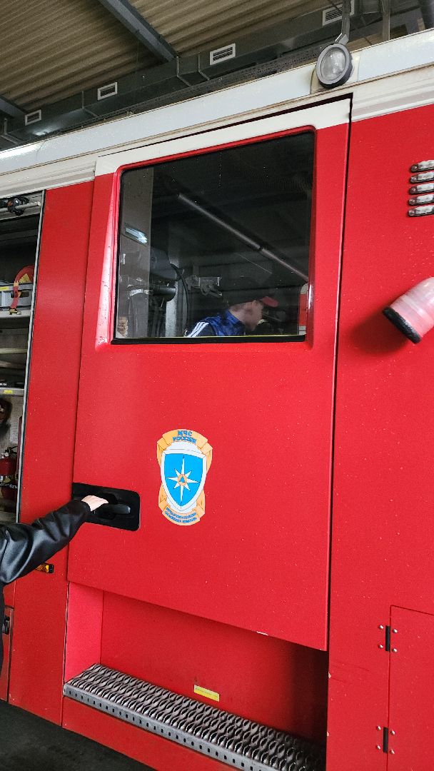 электросталь, мой город, урок, всероссийский урок, пожарная часть, акция, школьники,