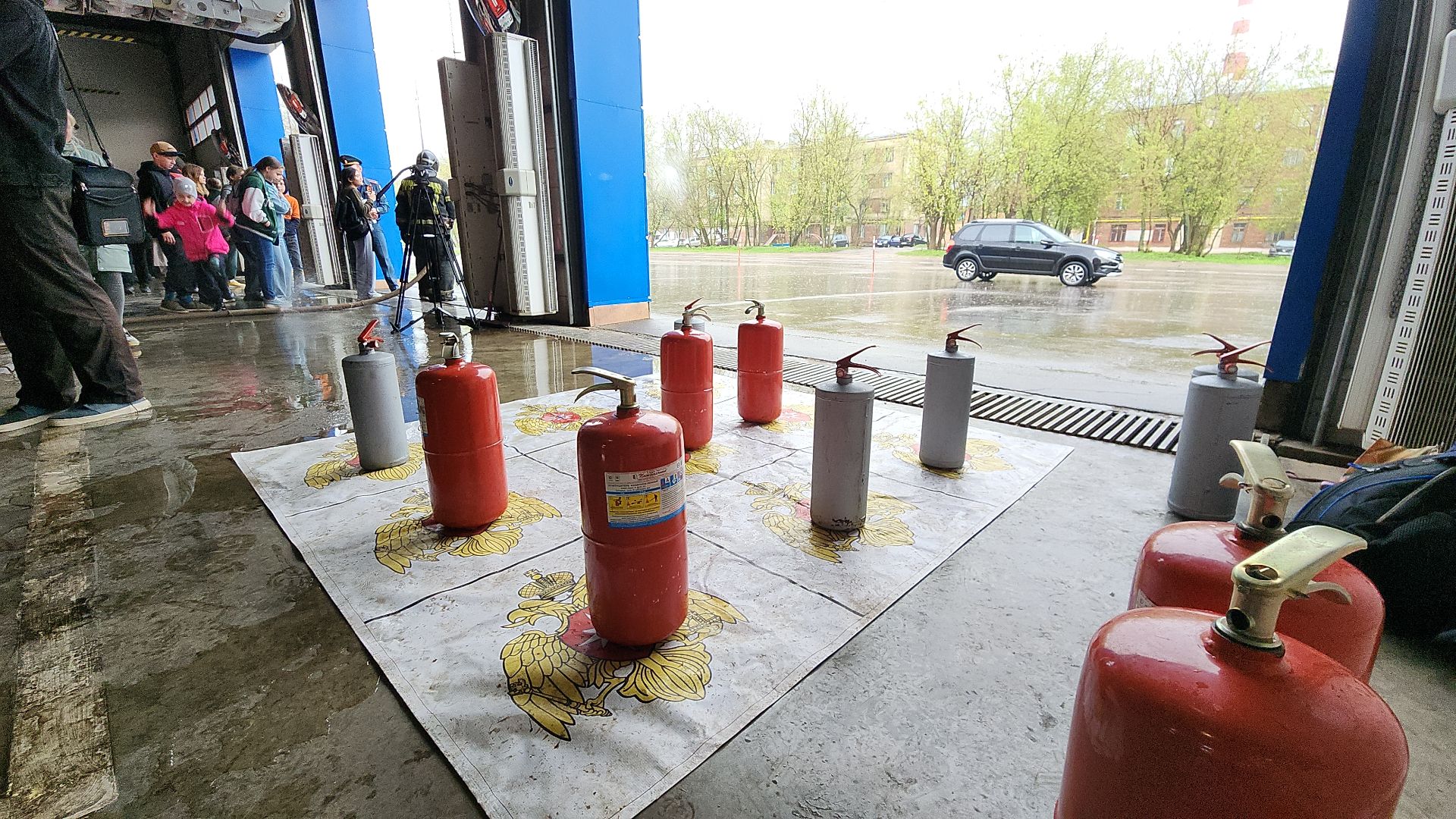 электросталь, мой город, урок, всероссийский урок, пожарная часть, акция, школьники,