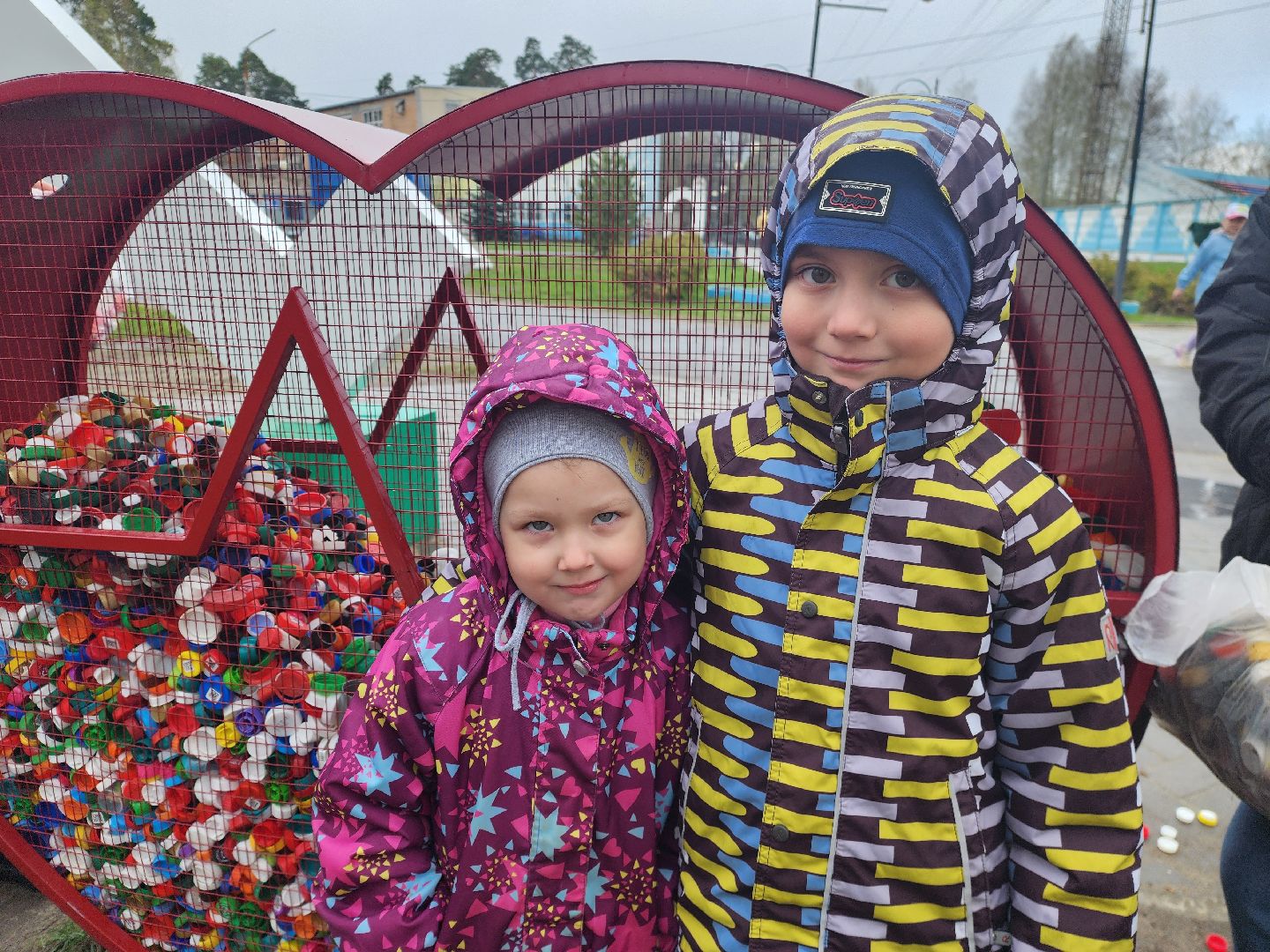 шатура, добрые крышечки, пробки, городской парк, детский сад,