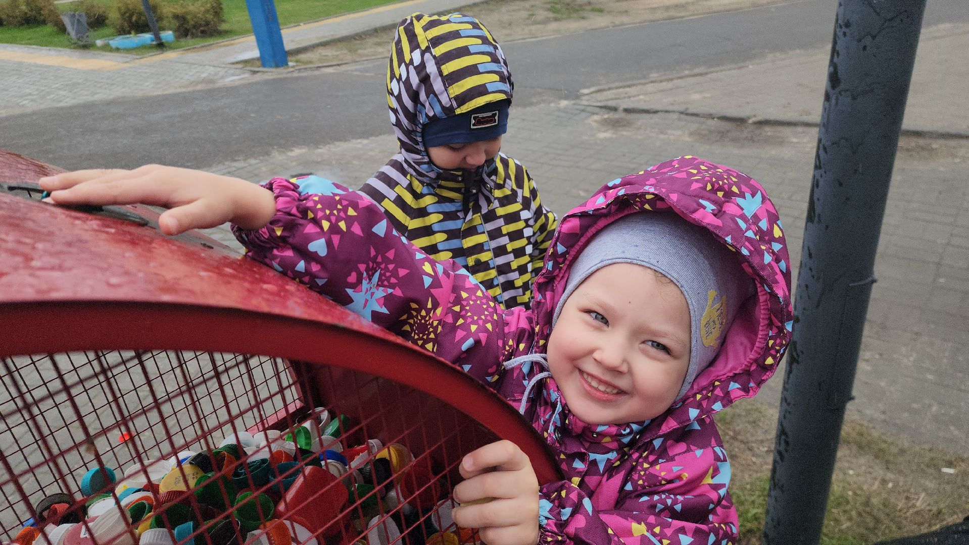 шатура, добрые крышечки, пробки, городской парк, детский сад,
