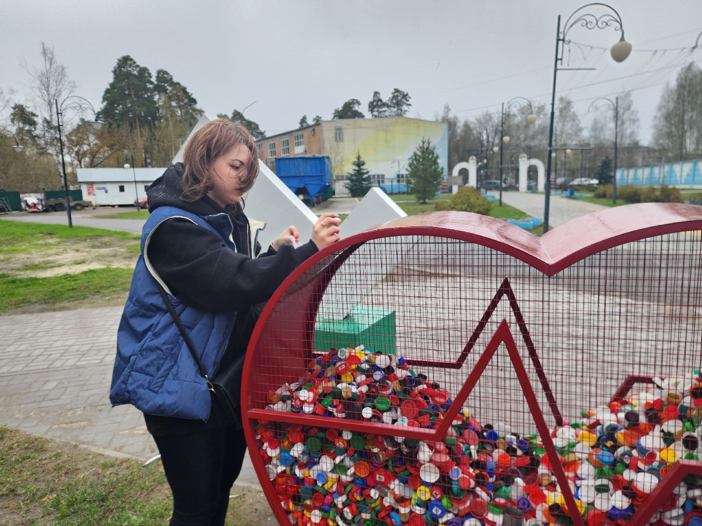 шатура, добрые крышечки, пробки, городской парк, детский сад,