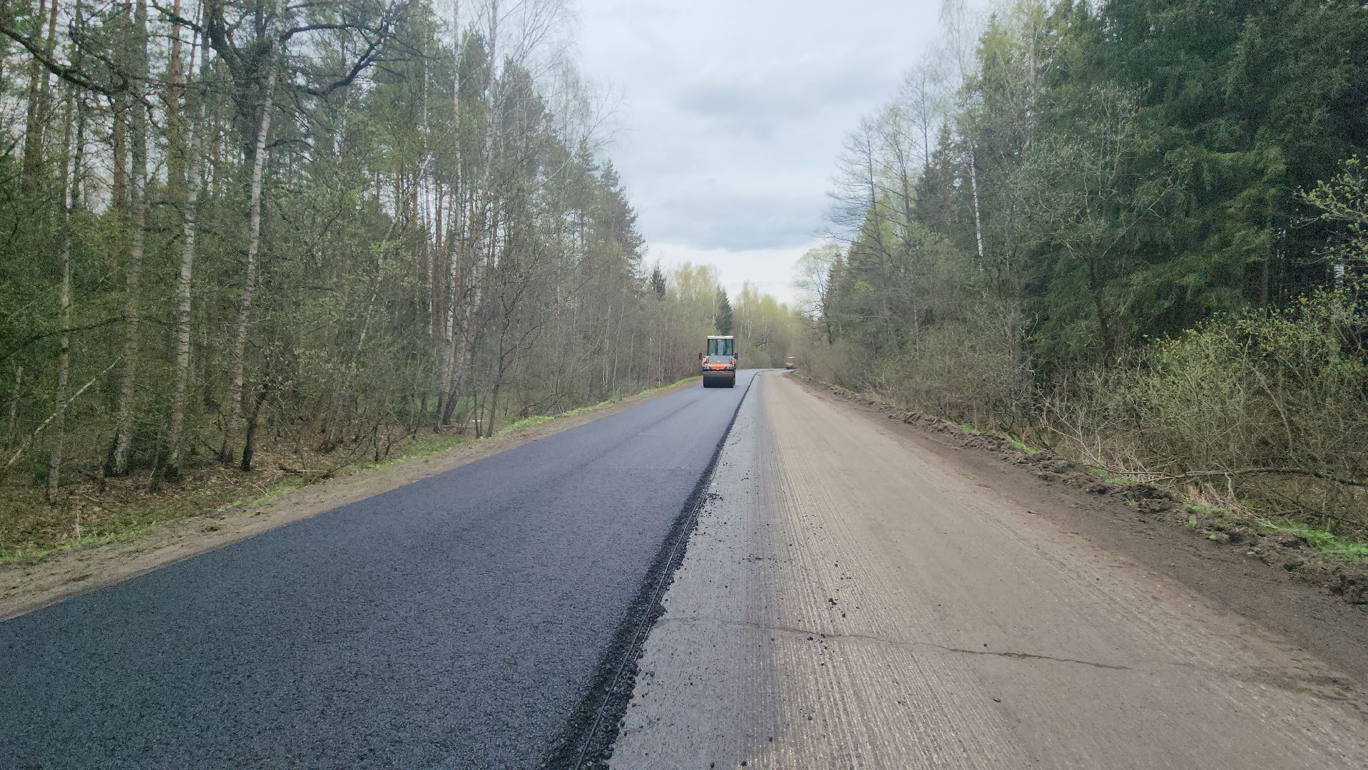 серпухов, дороги, МБК-Фенино, строительство дорог, асфальтобетон,
