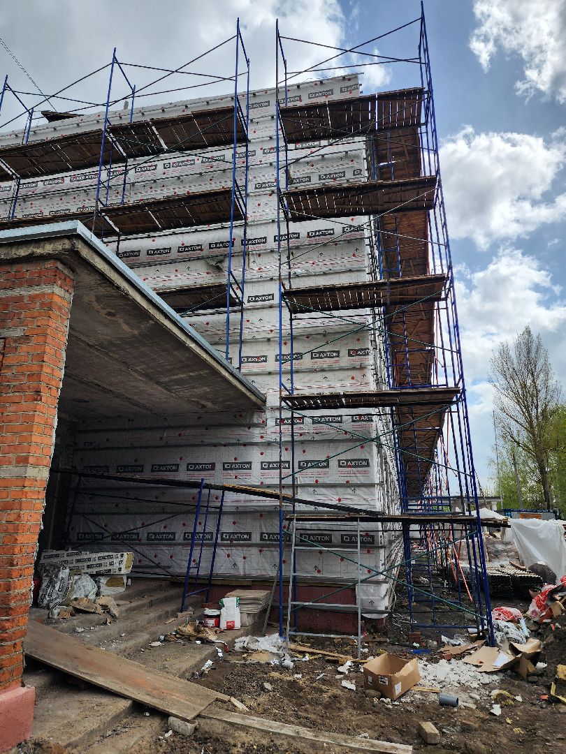 серпухов, капитальный ремонт, школа №16, улица космонавтов, фасады,