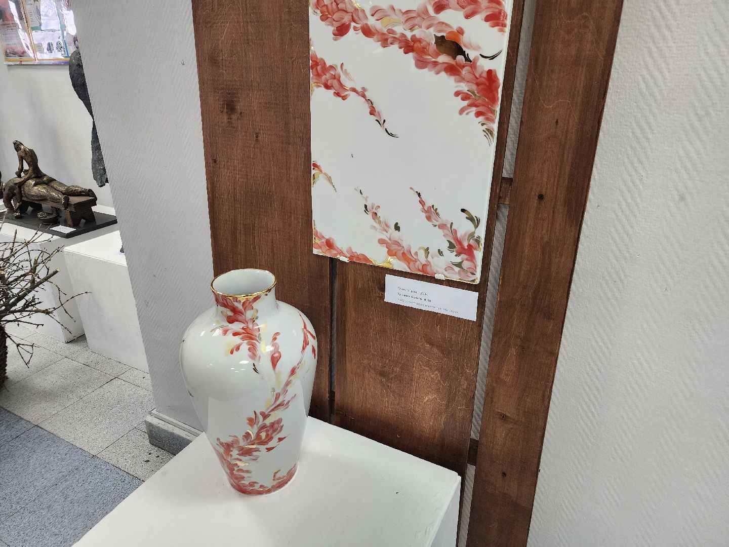 Выставка фарфора, выставочный зал, орехово зуево,