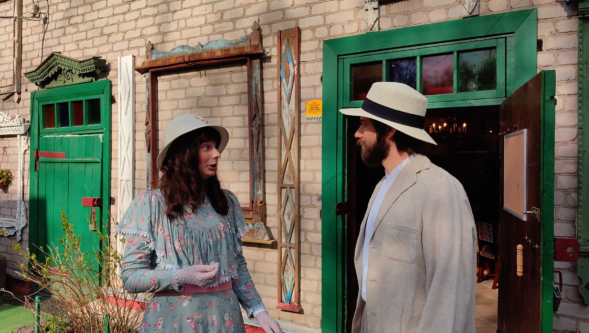 музей, экспонаты, 19 век, актеры,