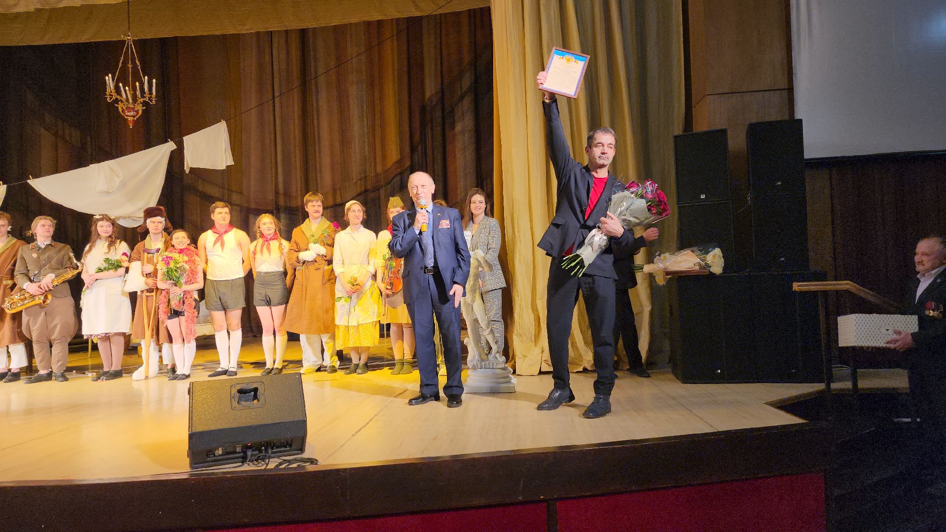 цвт им. лиходея, цвт имени лиходея, певцов, дмитрий певцов, ольга дроздова, ветераны, концерт, спектакль, руза,