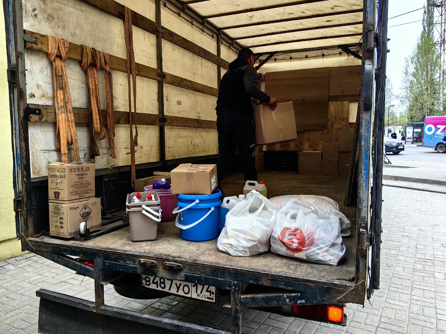 гуманитарная помощь, груз, Жители Орска, Паводок, Экоцентр,