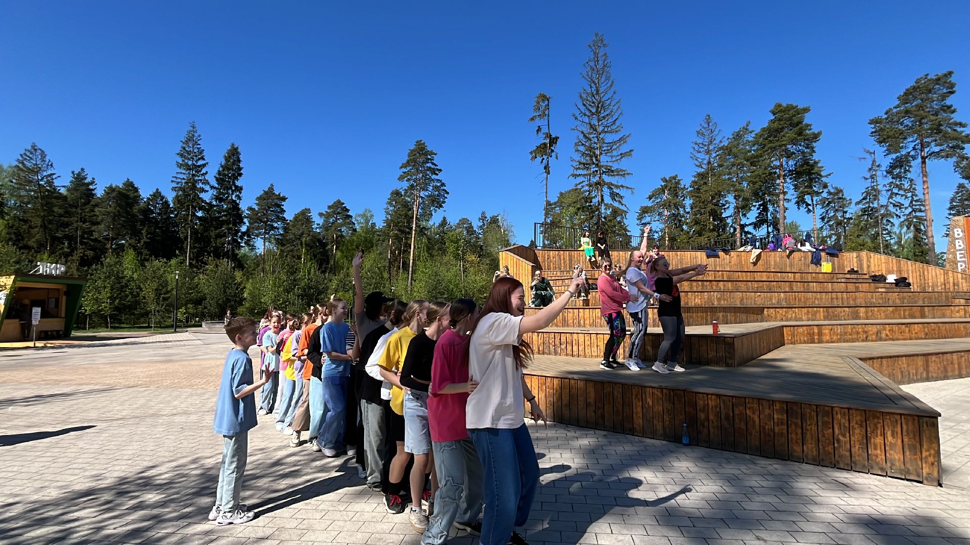 танцы, парк, Танцы в парке, зумба,