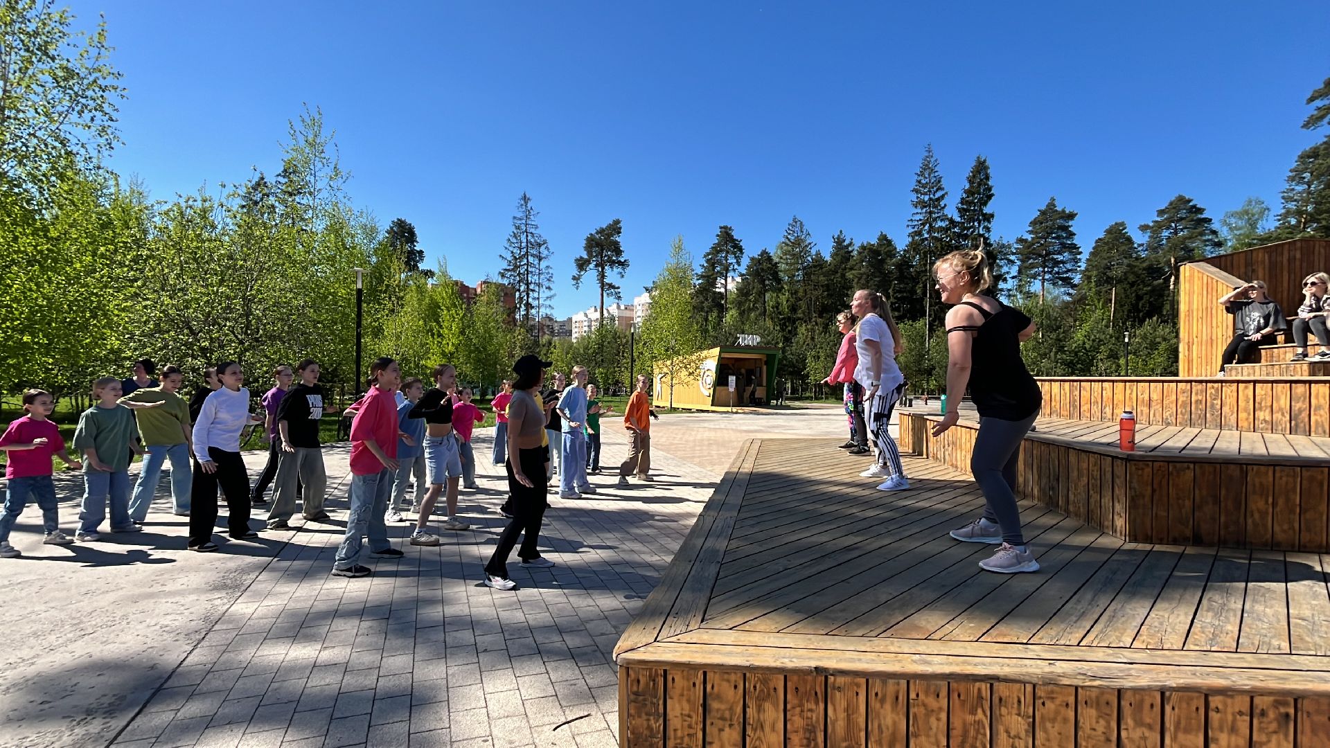 танцы, парк, Танцы в парке, зумба,