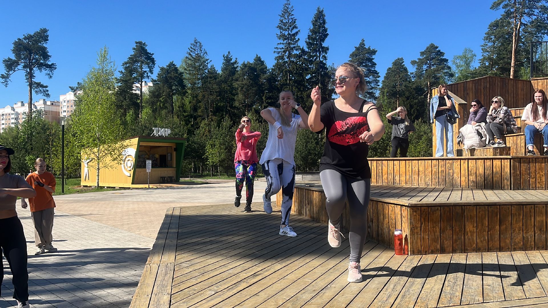 танцы, парк, Танцы в парке, зумба,