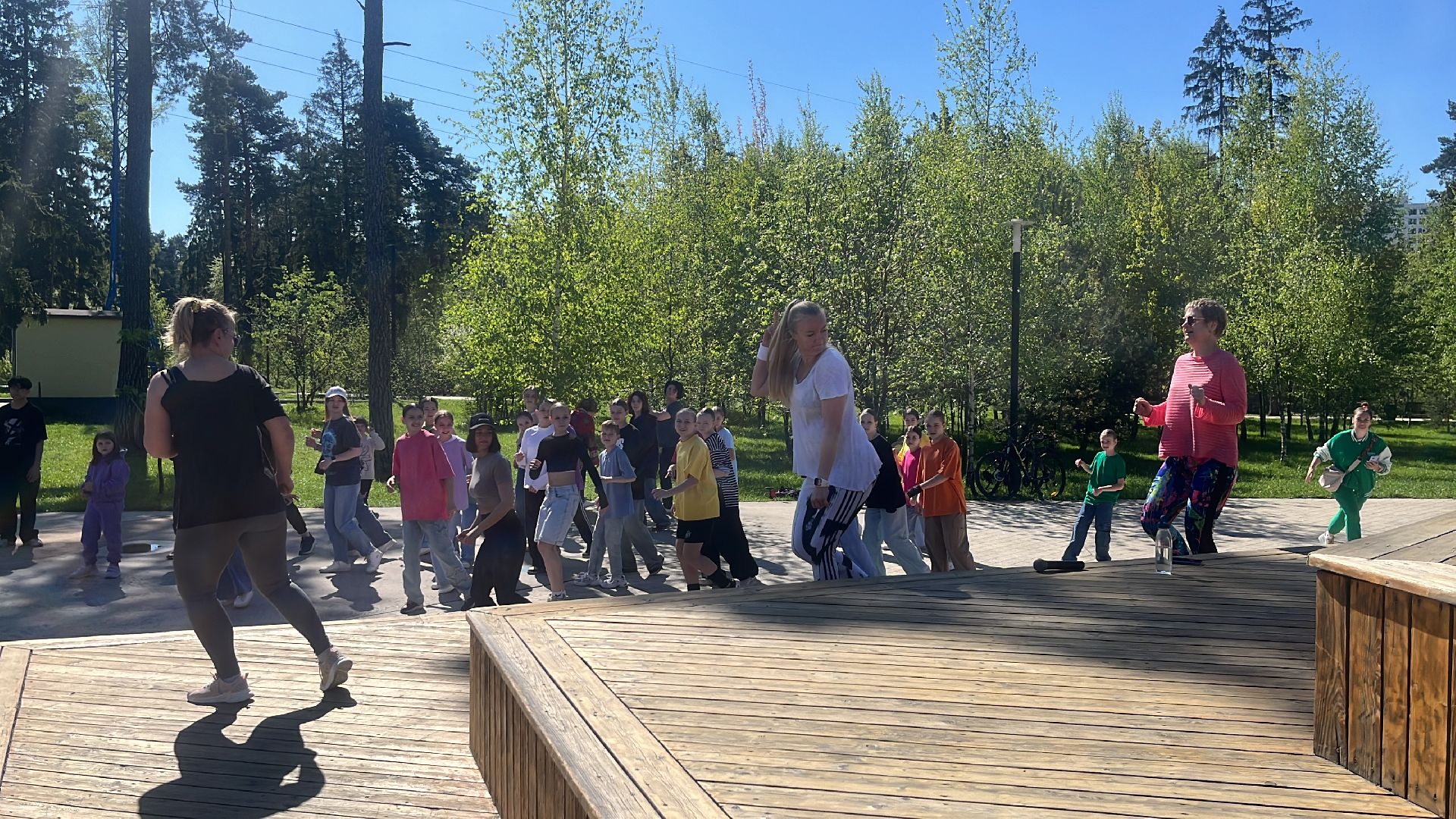 танцы, парк, Танцы в парке, зумба,