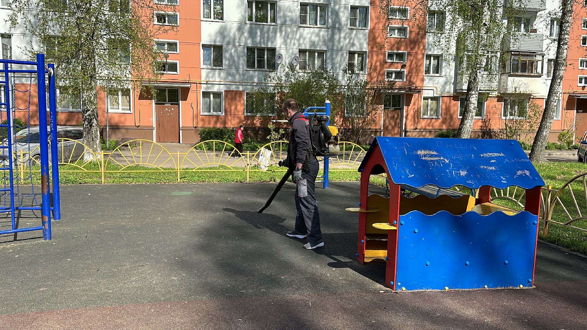 Клин, общество, ЖКХ, детские игровые площадки, уборка дворов,