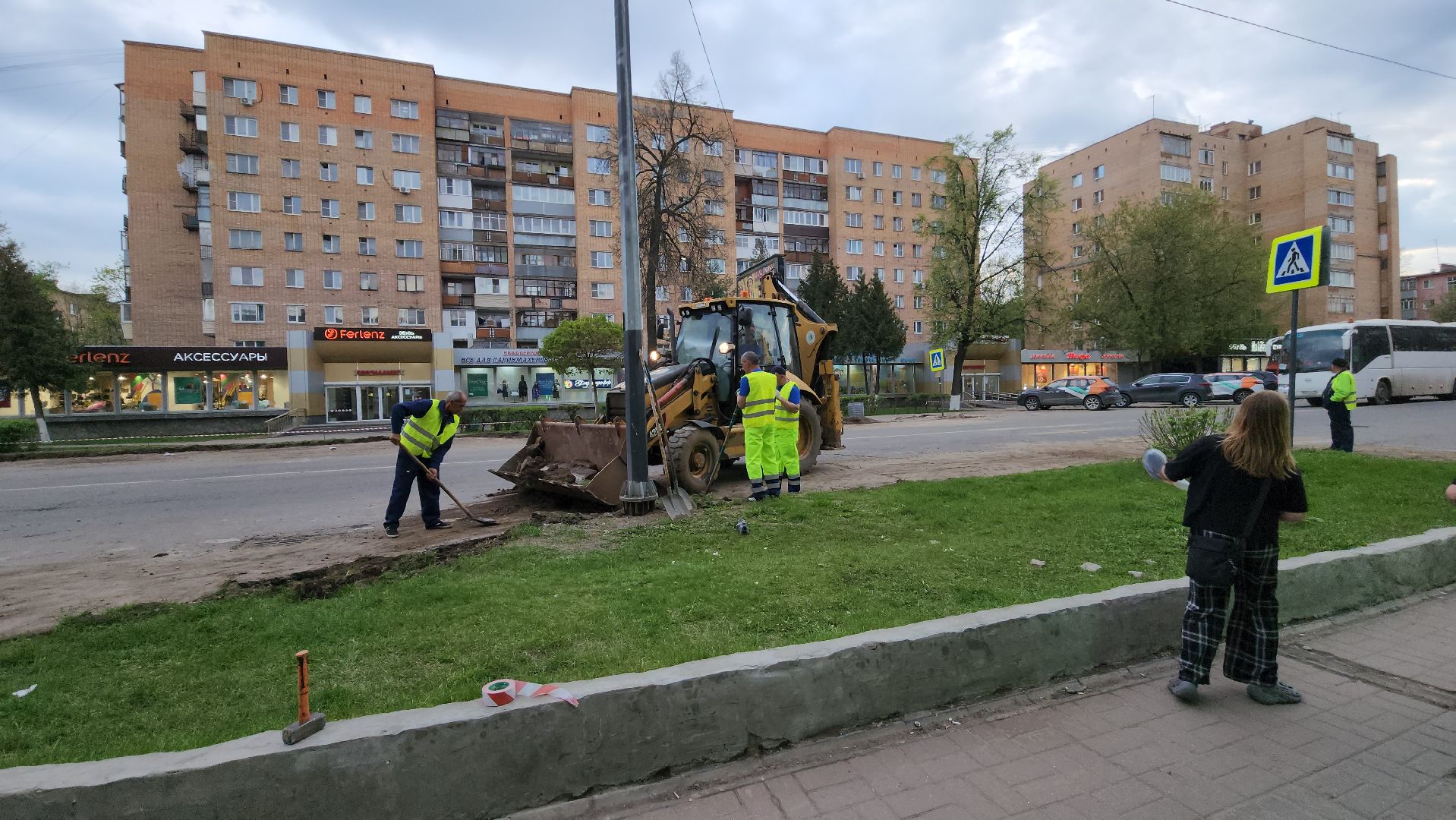 пушкино, ремонт дорог, благоустройство, проспект,