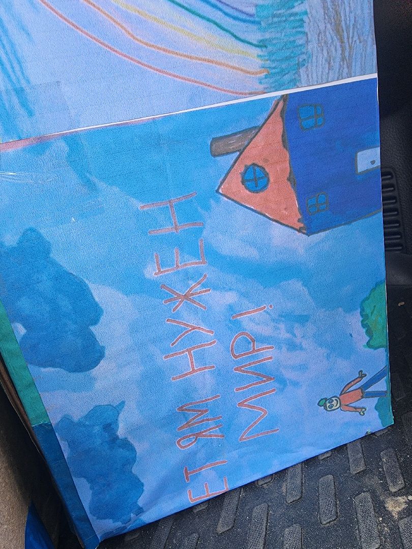 красноармейск, г.о. пушкинский,дарим улыбку, детские рисунки,