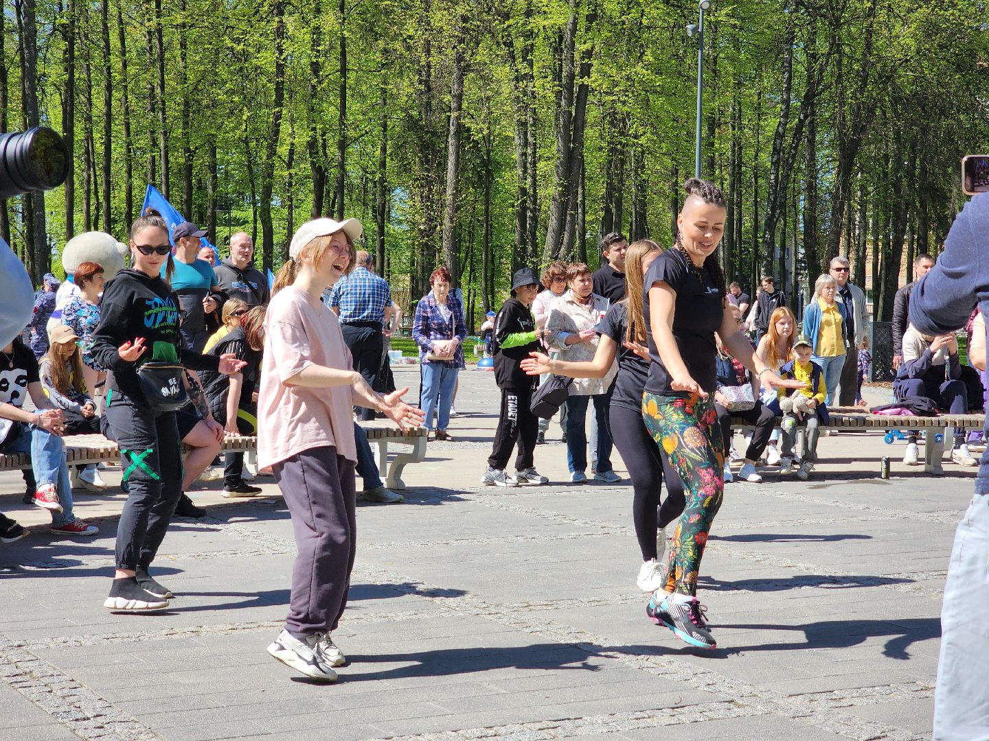 воскресенск, парк кривякино, теплый сезон,