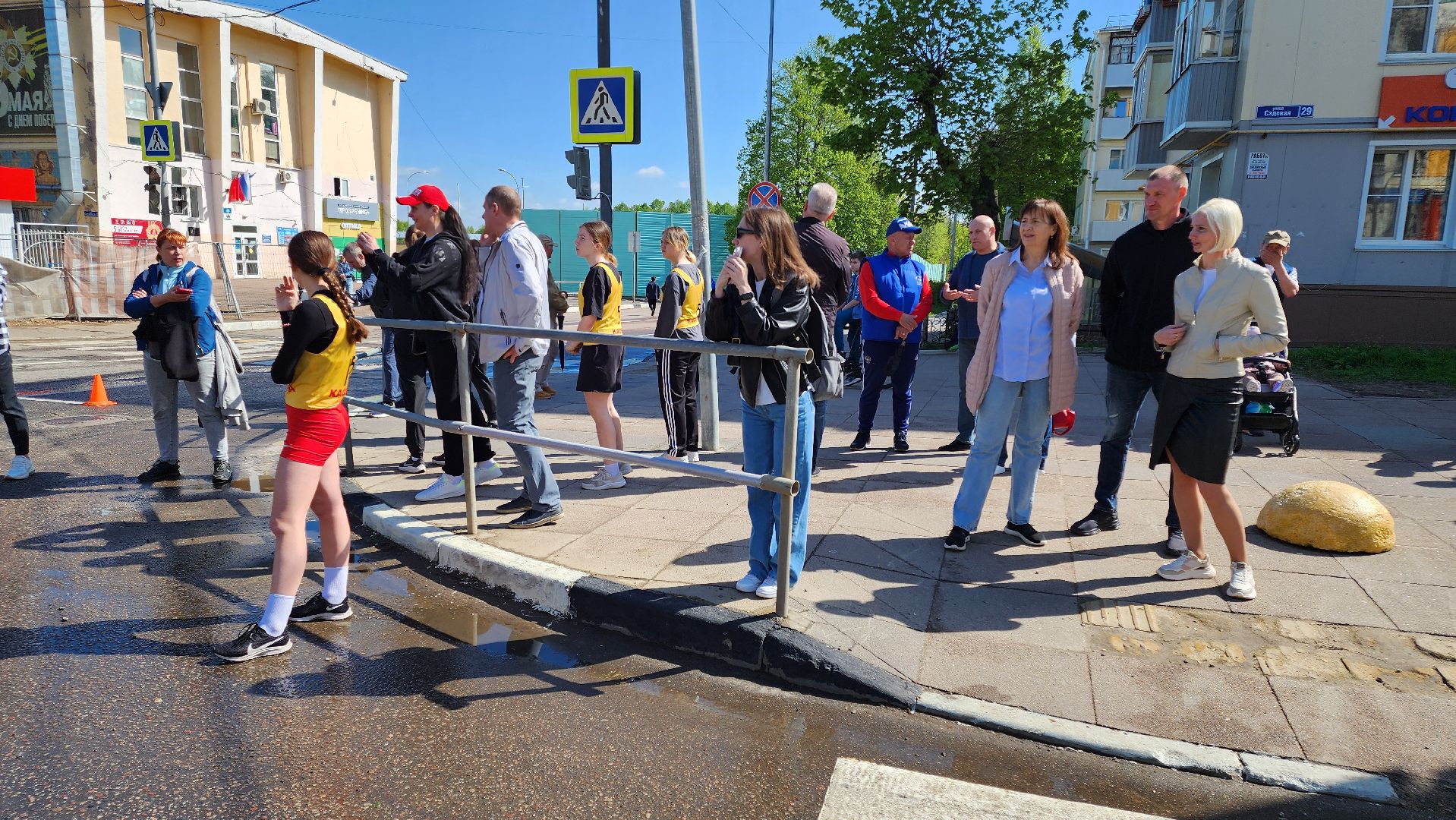 кашира, 1 мая, легкоатлетическая эстафета, бег, школьники, спортклуб кашира,