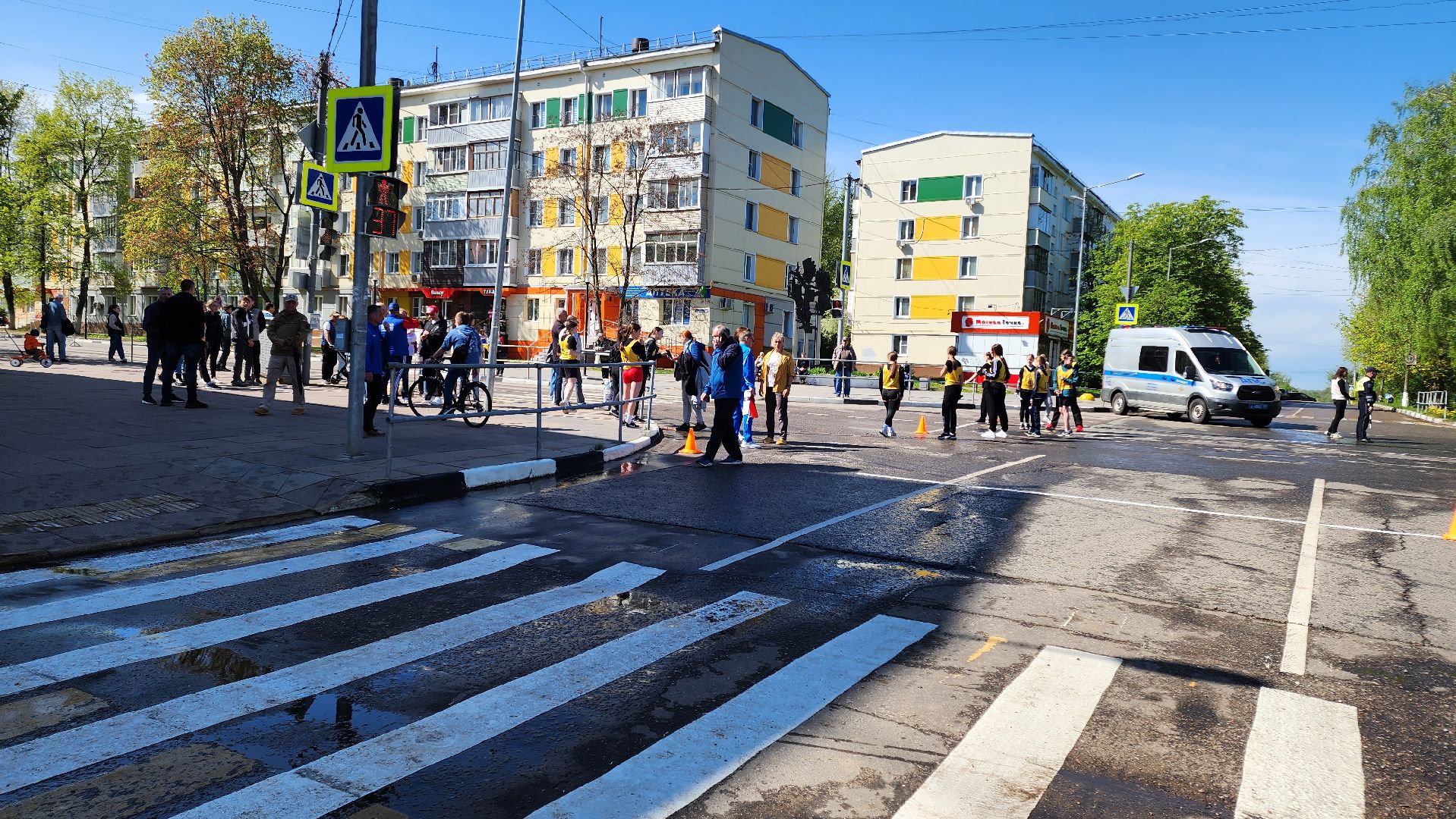 кашира, 1 мая, легкоатлетическая эстафета, бег, школьники, спортклуб кашира,