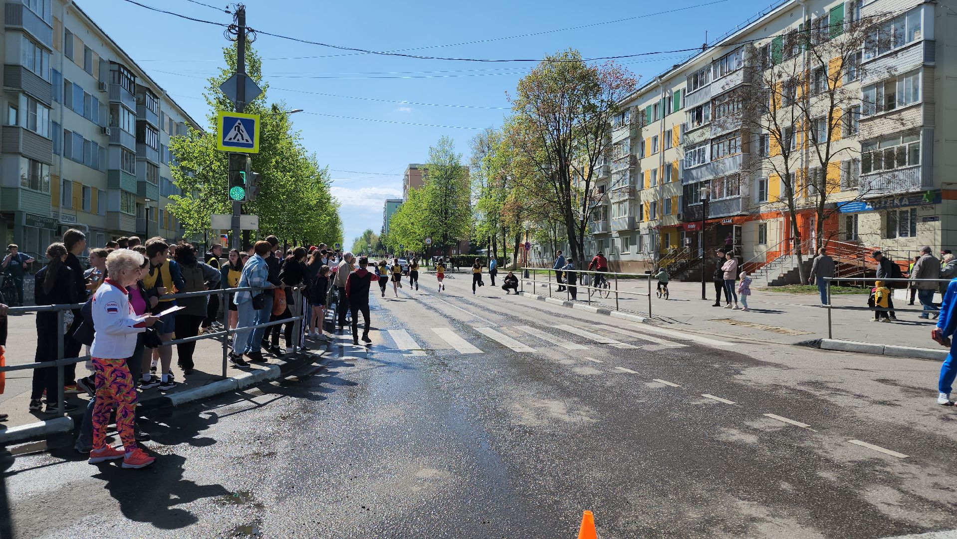 кашира, 1 мая, легкоатлетическая эстафета, бег, школьники, спортклуб кашира,